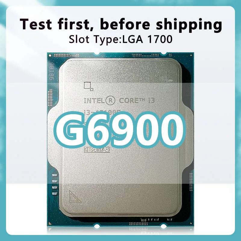  μ G ø G6900 CPU, 10nm, 2 ھ, 2 , 3.4GHz, 4MB, 46W μ, LGA1700, Z690  G 6900
